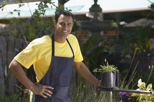 Custom garden design services in Shoreditch